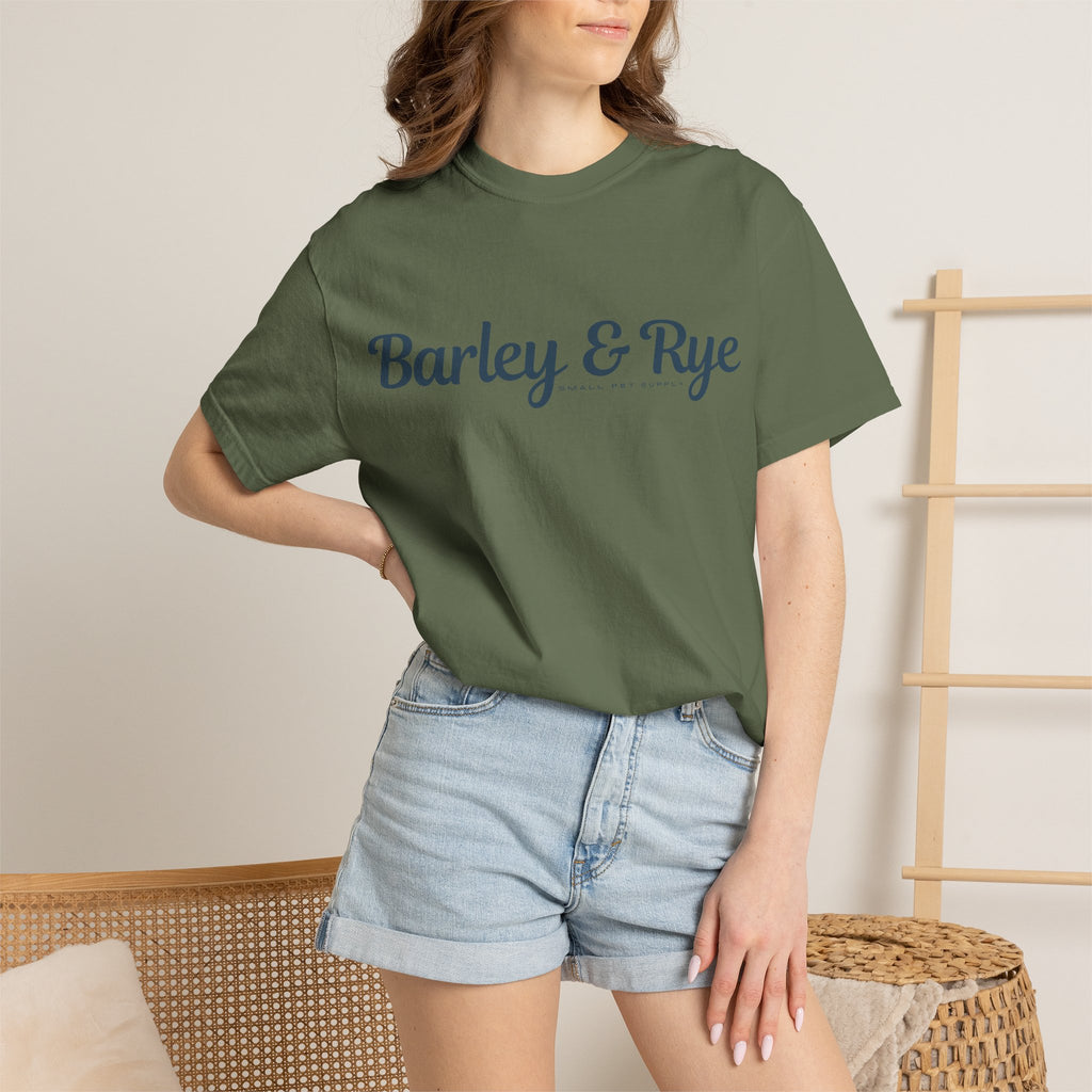 Barley & Rye Rabbit Silhouette T-shirt | Bunny Graphic Tee