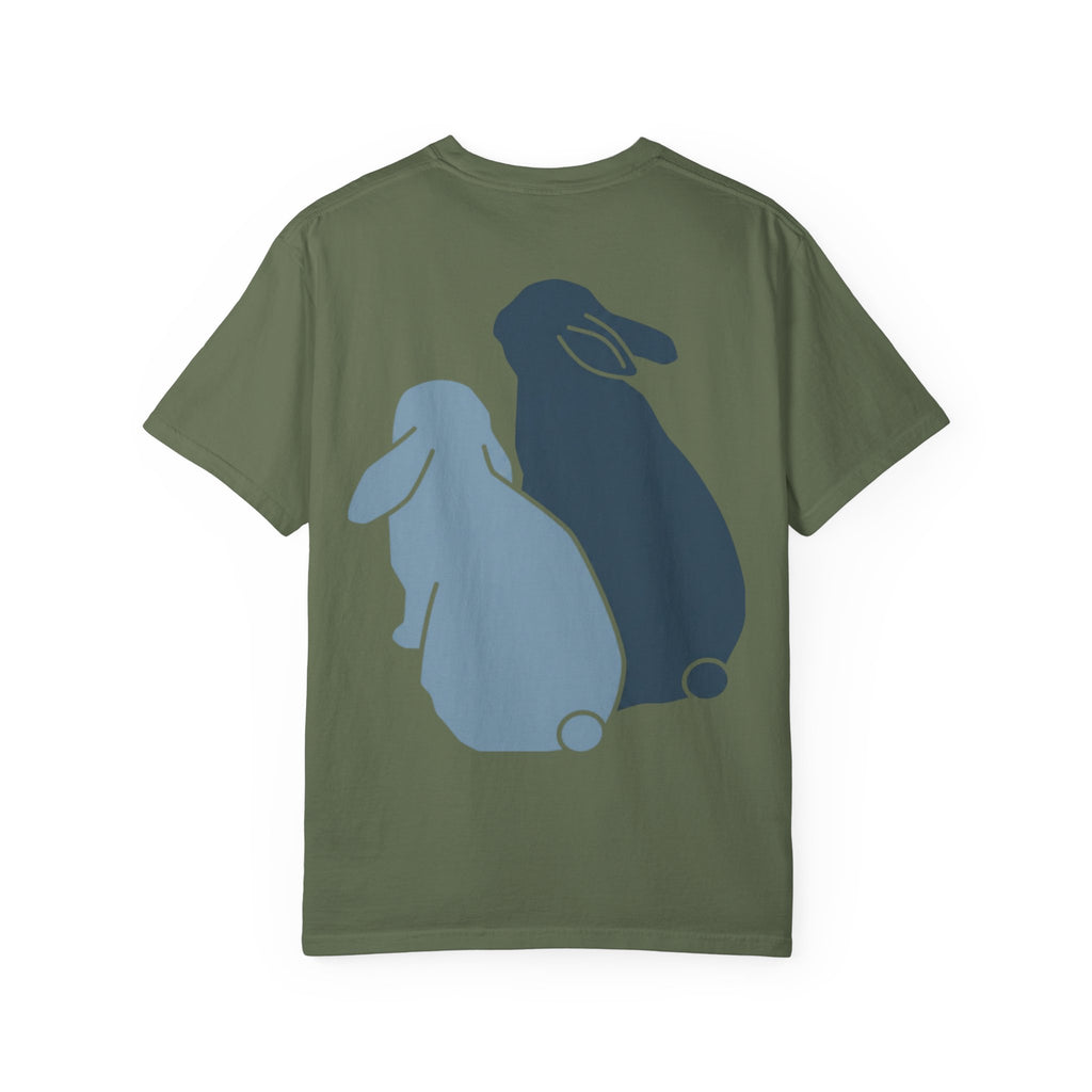 Barley & Rye Rabbit Silhouette T-shirt | Bunny Graphic Tee