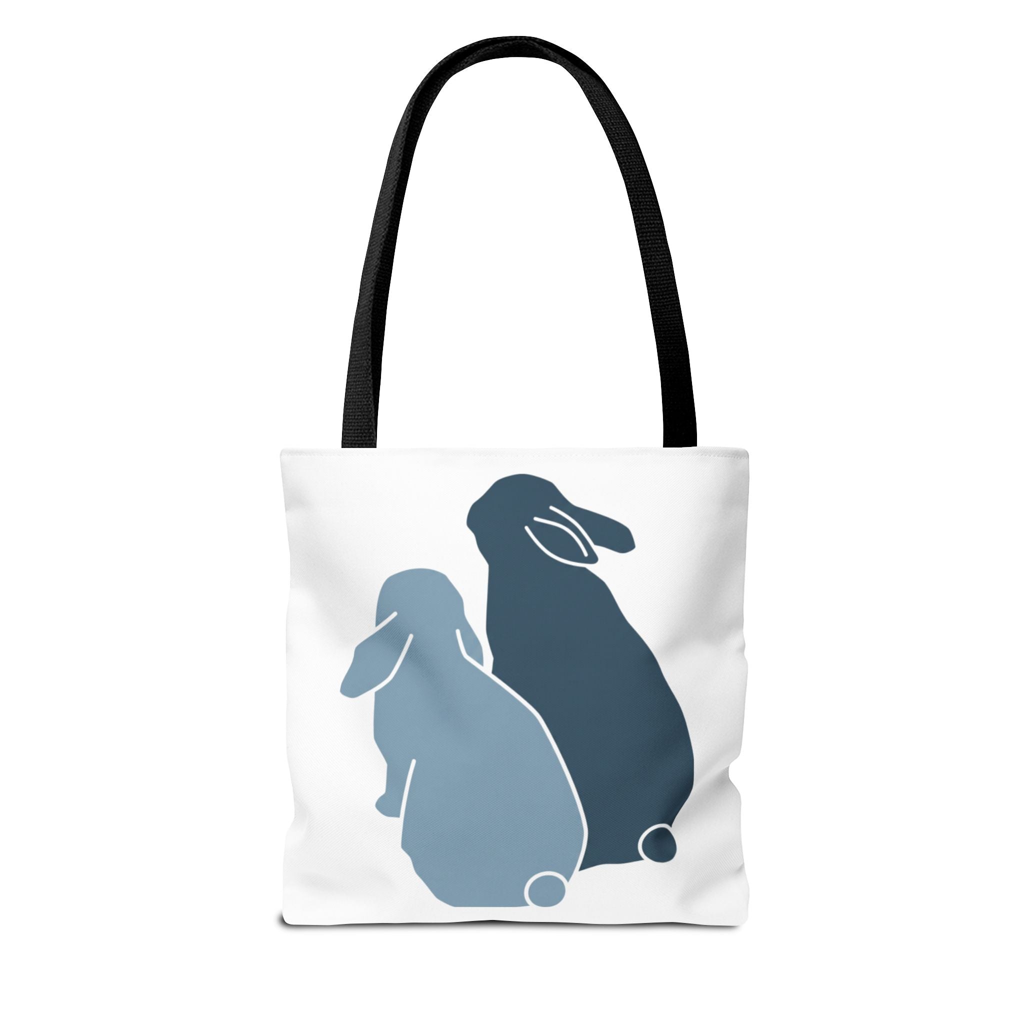 Bunny Tote Bag — Personalized "Barley & Rye" Rabbit Illustration Reusable Shopper