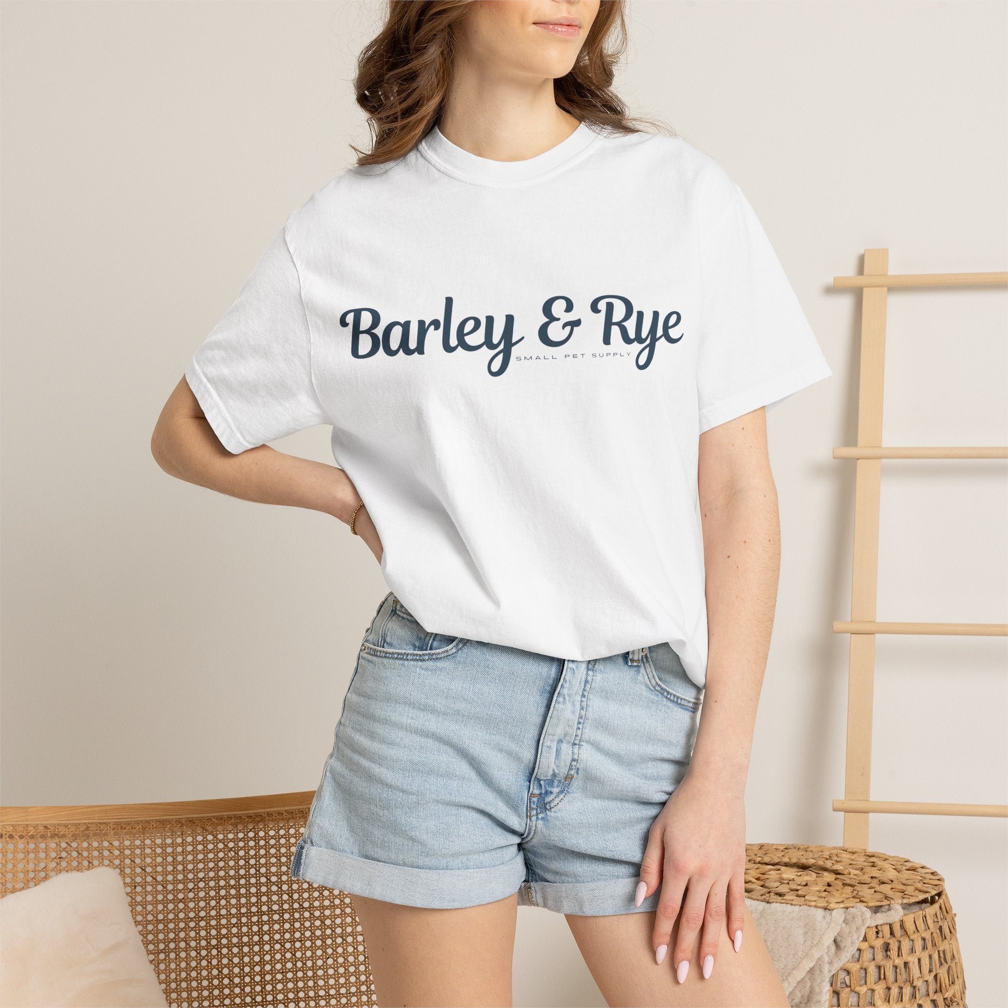 Barley & Rye Rabbit Silhouette T-shirt | Bunny Graphic Tee