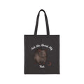 Ask Me About My Rat" Canvas Tote