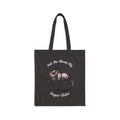 "Ask Me About My Sugar Glider" Canvas Tote