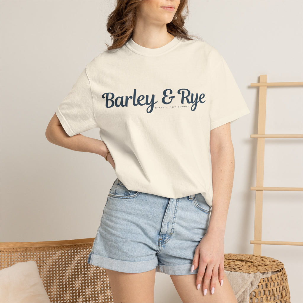 Barley & Rye Rabbit Silhouette T-shirt | Bunny Graphic Tee