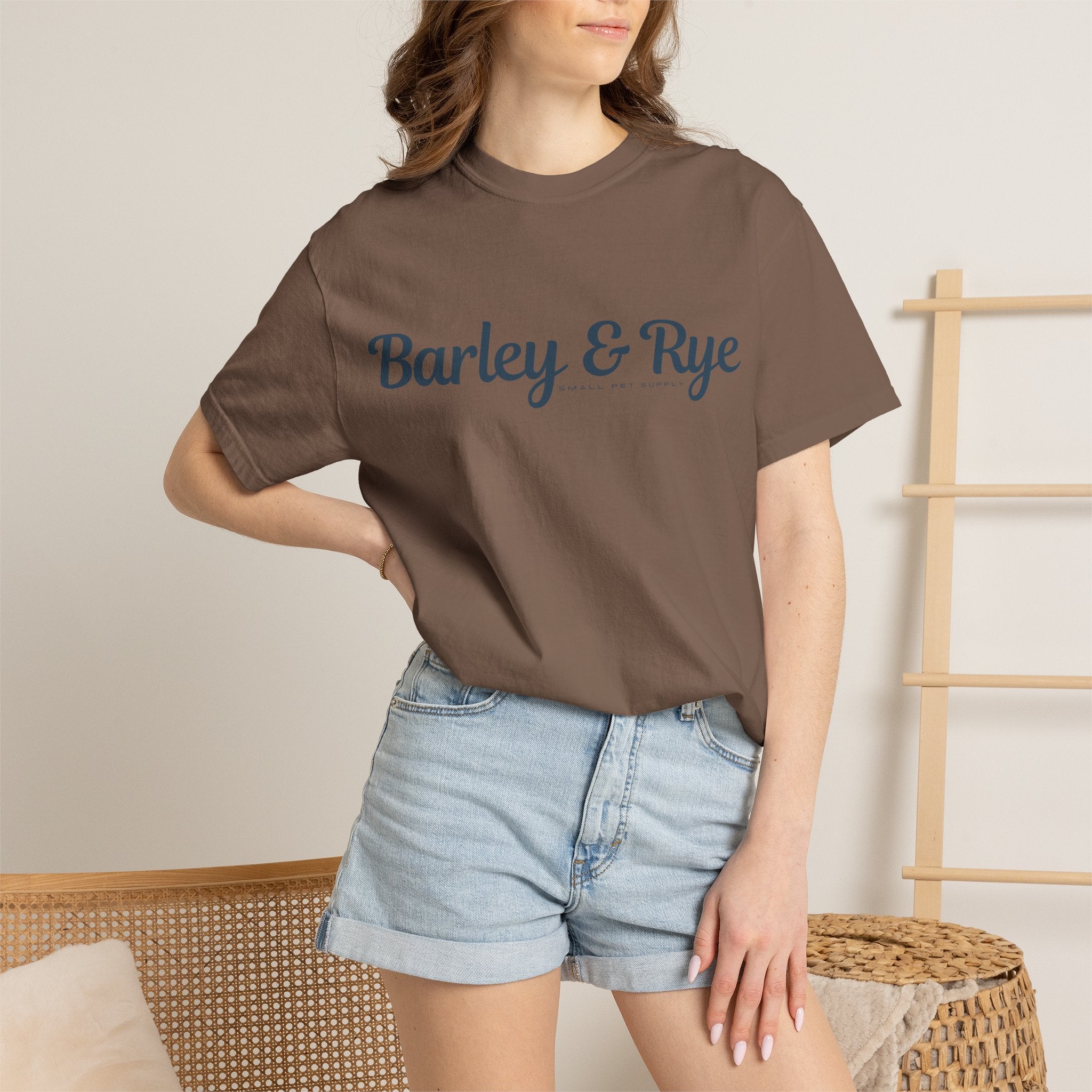 Barley & Rye Rabbit Silhouette T-shirt | Bunny Graphic Tee