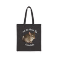 "Ask Me About My Chinchilla" Canvas Tote