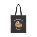 "Ask Me About My Hamster" Canvas Tote