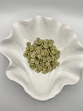 1oz Dried Green Pea Flakes for Rabbits-Guinea Pig Treats-Natural Small Pet Treat-High Protein Bunny Treat-Chinchilla Hamster Foraging Treat